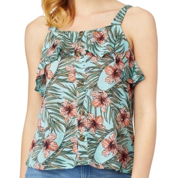 Wallflower Sleeveless Women’s‎ Top Shirt - Picture 4 of 4